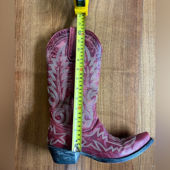 Old Gringo Women's Nevada Red Cowboy Cowgirl Boots Size 7.5 ~ Like New! - Picture 13 of 14